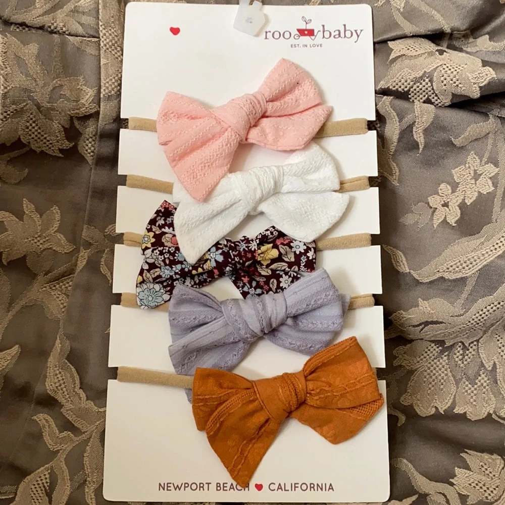 ~Roobaby~ Bow Hairband Set
